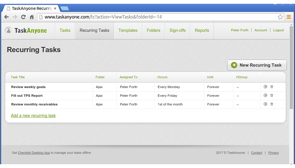 microsoft planner recurring tasks 2022